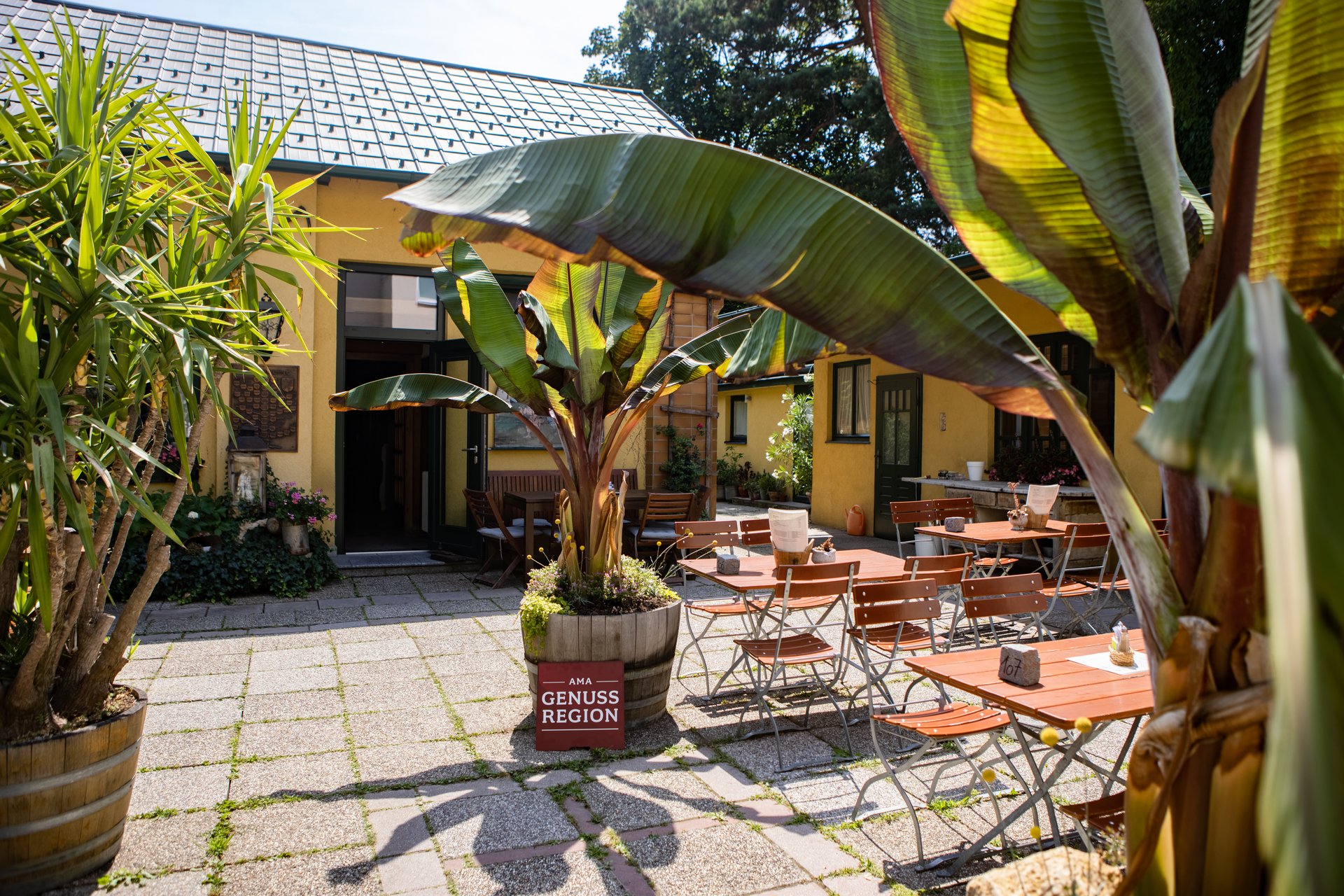 Unser Gastgarten